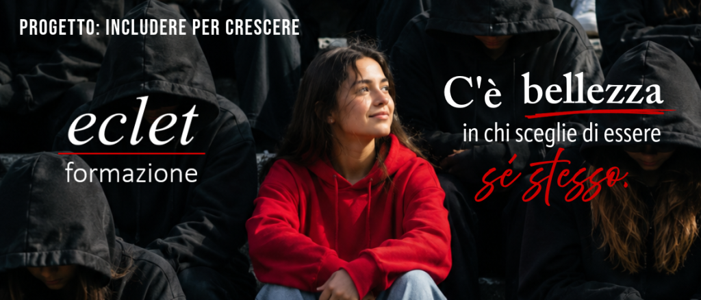 Eclet Formazione presenta “Includere per crescere”, un progetto dedicato all’inclusione e al rispetto delle diversità. L’evento conclusivo, aperto al pubblico, si terrà il 6 novembre alle ore 18:00 a San Donà di Piave.